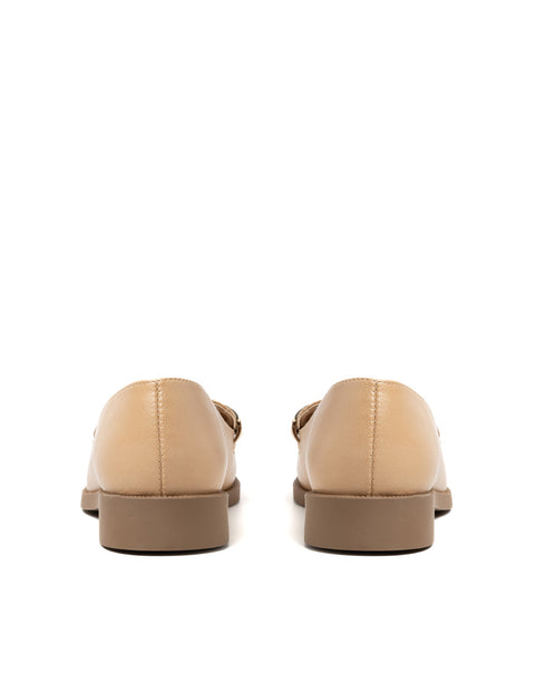 Mocasín Camel Hebilla Dorada 863781